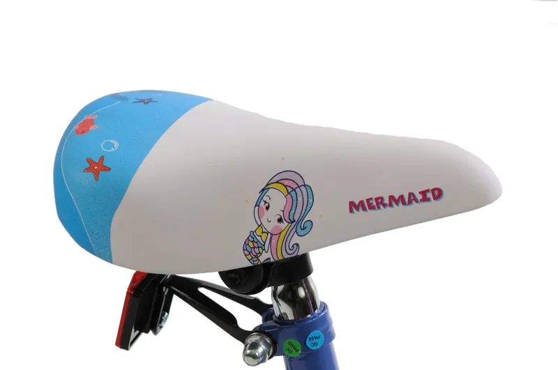 Professional Mermaid 16 Inch Wheel Kids Bike Blue-5